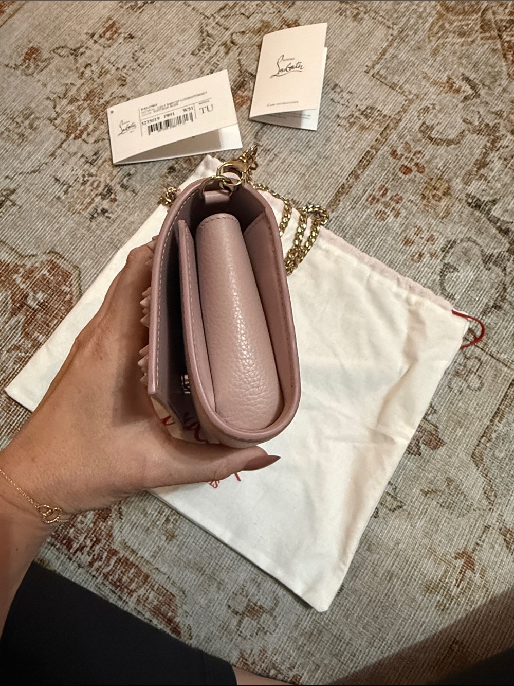 Christian Louboutin Paloma WOC vintage rose - Picture 4 of 8